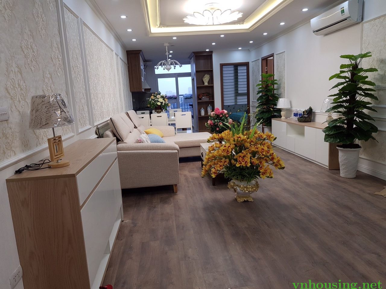 Chính chủ gửi cho thuê căn hộ Madarin Garden 2-Tân Mai, 3 ngủ đồ cơ bản, 12 tr/th. 0912214566