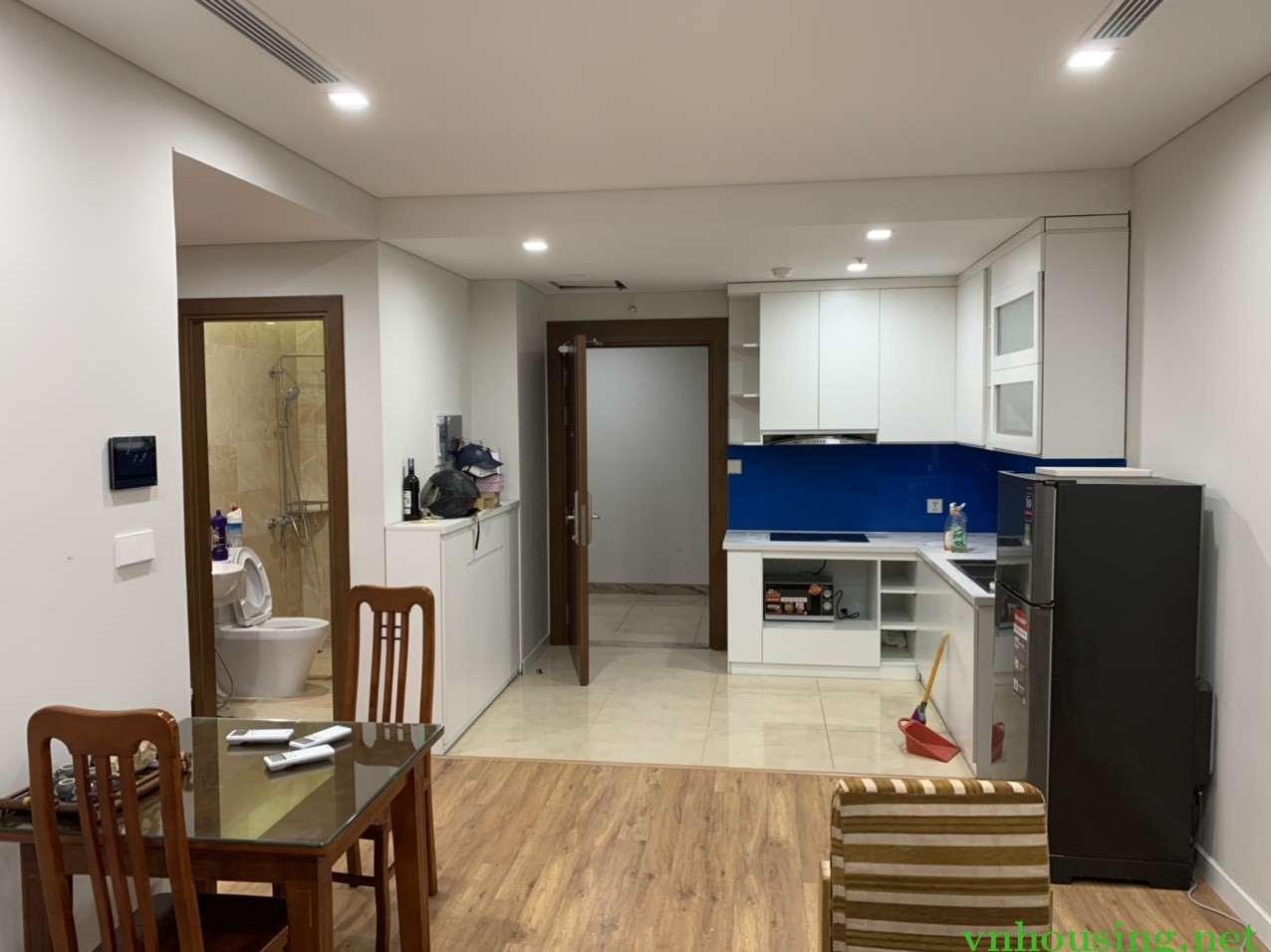 CHO THUÊ CĂN HỘ CHUNG CƯ THE LEGEND 2PN 64m2 FULL ĐỒ. GIÁ: 13TR/THÁNG
